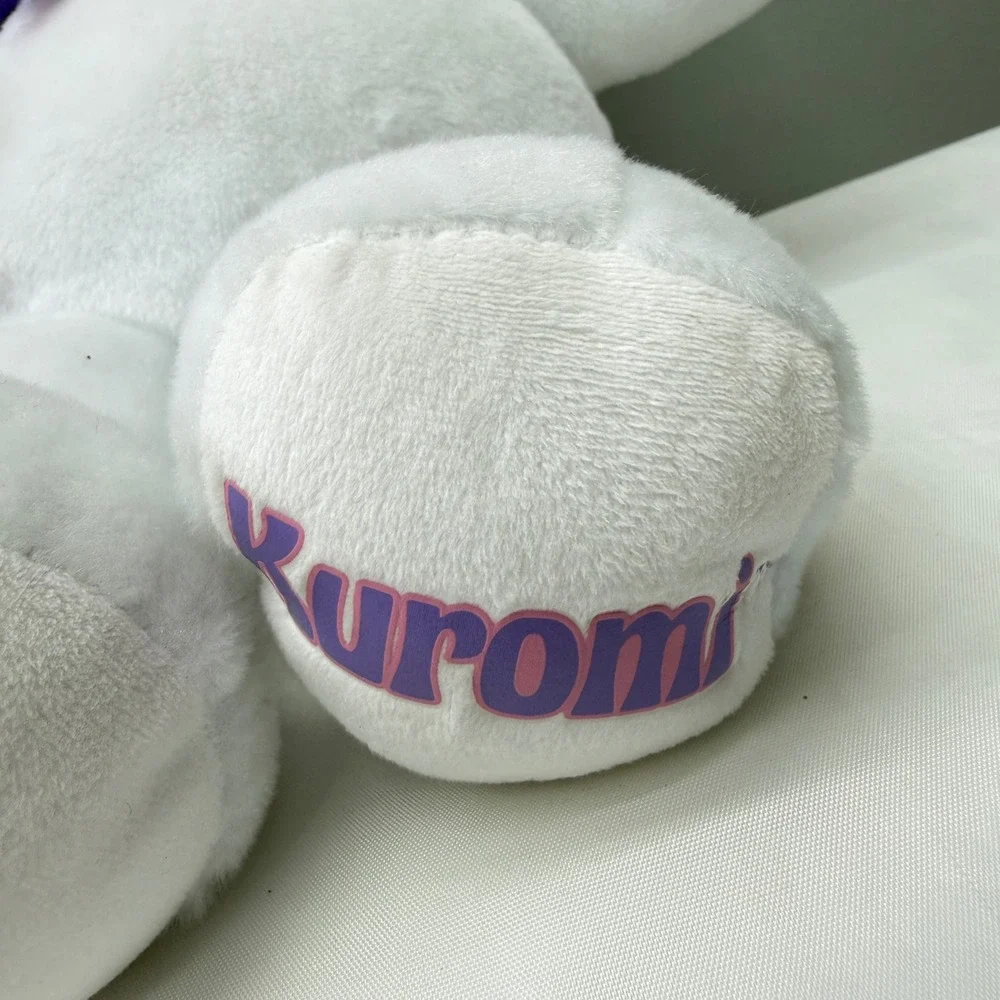 Build A Bear Kuromi Sanrio Hello Kitty Purple White Plush Stuffed Animal Toy